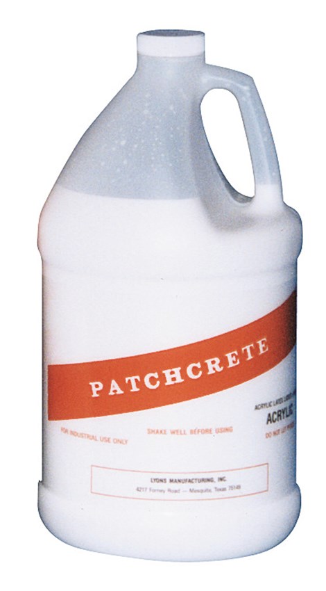 Acrylic Polymer 1gal Jug Used in Conjunction with Patchcrete Gray (Two-Component, Acrylic Polymer-Modified, Topping and Underlayment) - Repair & Restoration